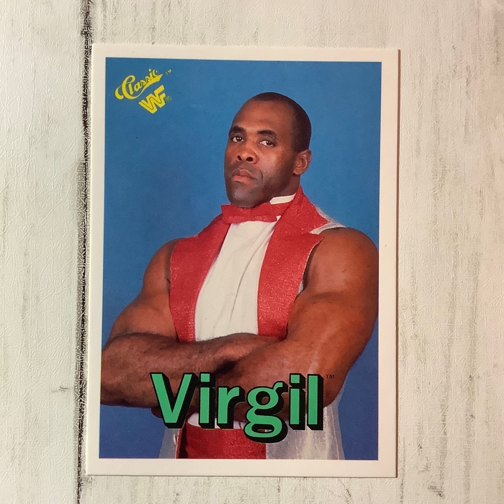 VIRGIL 1990 CLASSIC WRESTLING CARD # 34